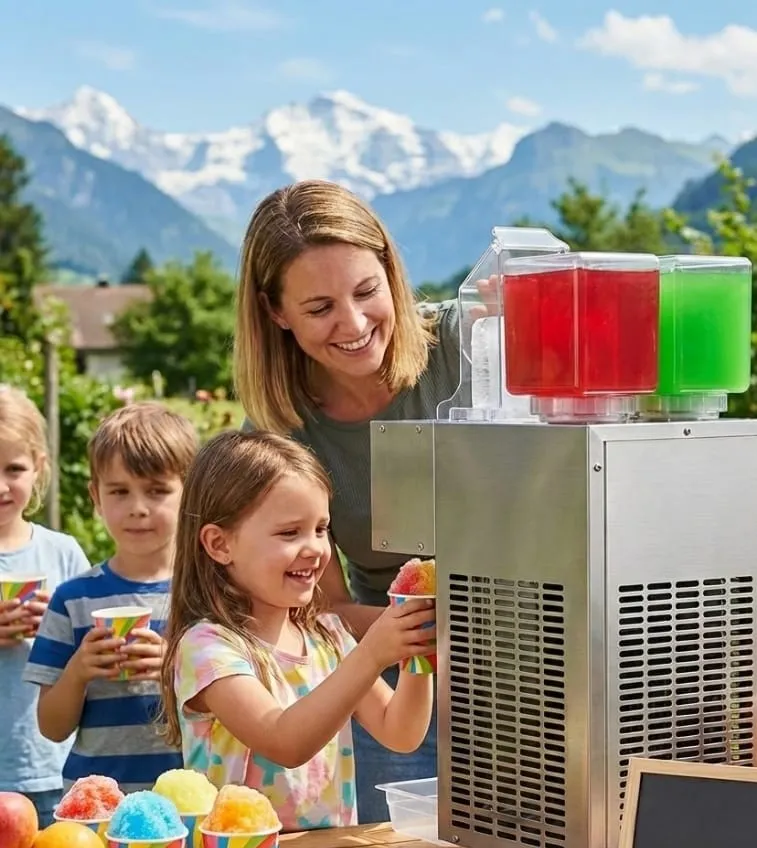 Shaved-Ice-Maschine – Detailansicht 1